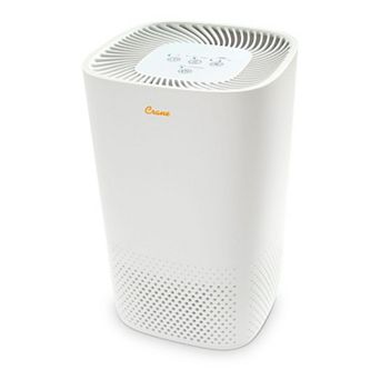 Crane Air Purifier with True HEPA Filter Quiet Compact and Powerful Air Cleaning for Home Bedroom