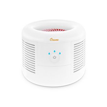 Crane Air Purifier with True HEPA Filter High-Efficiency Air Filtration for Allergies Dust Smoke &