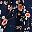 Navy Plum Floral
