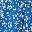 Royal Blue Floral
