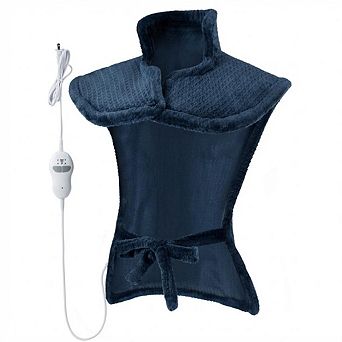 Massaging Heating Pad for Full Body Pain Relief Large Back Heat Pad, 4 Massage Motors