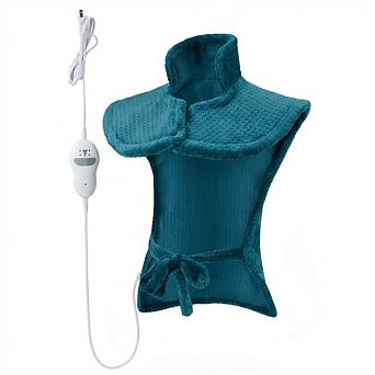 Massaging Heating Pad for Full Body Pain Relief Large Back Heat Pad, 4 Massage Motors