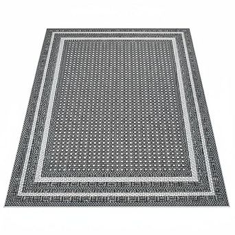 Washable Rugs，Abstract Area Rug Neutral Soft Rugs，Non Slip，Low Pile