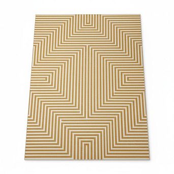 Washable Area Rugs,Abstract Lines Rug,Soft Modern Carpet,Low Pile,Non Slip