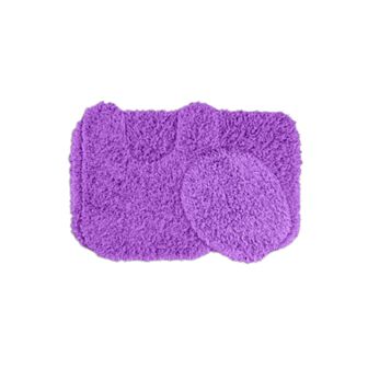 Garland Rug Bentley 3 pc Shag Bath Rug Set