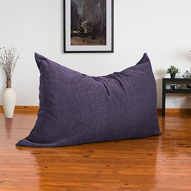 Jaxx 5.5 ft Pillow Saxx Bean Bag Pillow - Premium Chenille