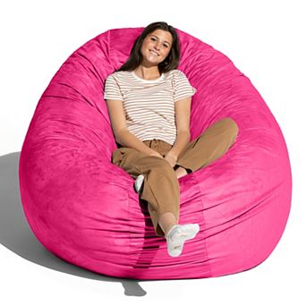 Jaxx 6 Foot Cocoon - 2-in-1 Convertible Bean Bag Bed & Large Bean Bag Chair for Adults
