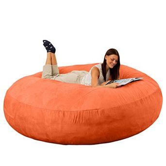 Jaxx 6 Foot Cocoon - 2-in-1 Convertible Bean Bag Bed & Large Bean Bag Chair for Adults