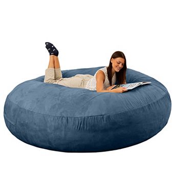 Jaxx 6 Foot Cocoon - 2-in-1 Convertible Bean Bag Bed & Large Bean Bag Chair for Adults