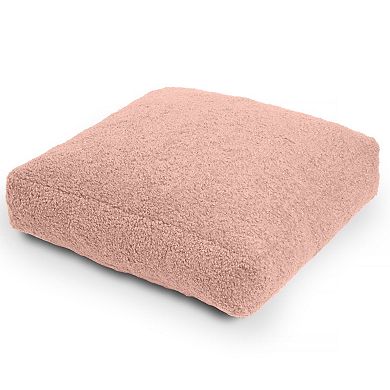 Jaxx Brio Large Décor Floor Pillow / Meditation Yoga Cushion, Shearling Faux Lamb
