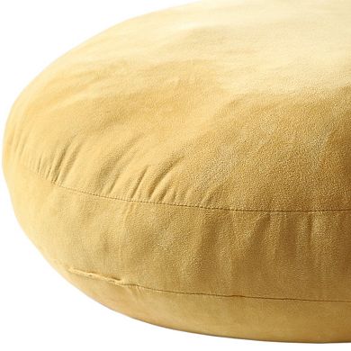 Cylindrical Bolster Pillow with Removable Cover for Neck Head Support