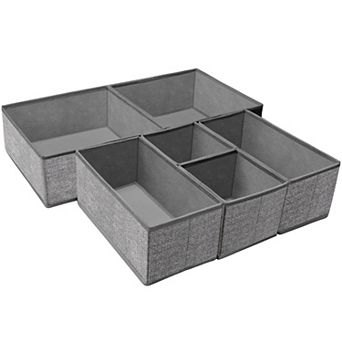 Foldable Drawer Organizer for Underwear Socks Closet Divider