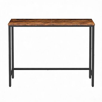 Rustic 29.5" Narrow Console Table Entryway Sofa Hallway