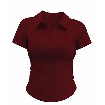Polo Collar Short Sleeve Tee