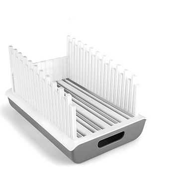 304 Stainless Steel Bread Slicer with Storage Tray, Adjustable Width for Bread, Bagels & Cake