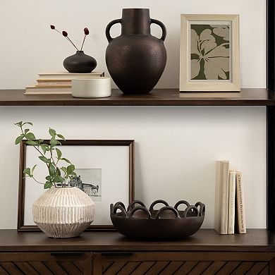 Lusila Metal Loop Serving Bowl