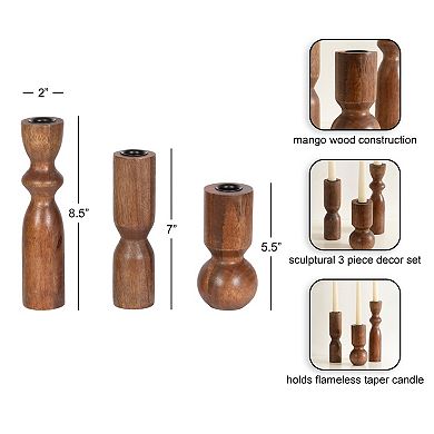 Pico Taper Candle Holder Set