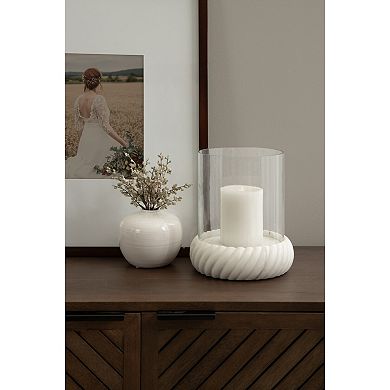 Trenza Marble Candle Holder