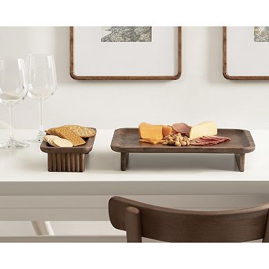 Risecroft Ribbed Tray Set