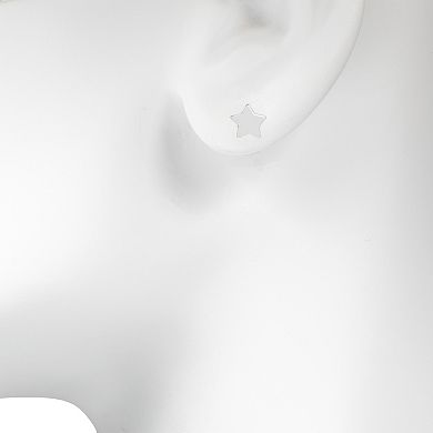 LC Lauren Conrad 5-Pair Moon & Star Stud Earring Set