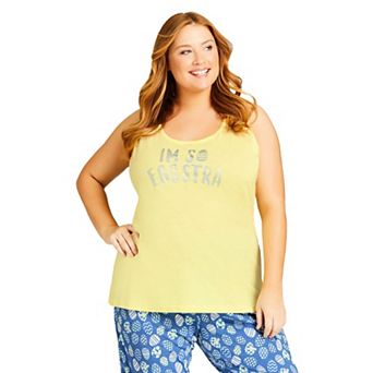 Avenue Women's Plus Size Eggstra Sleep Tank