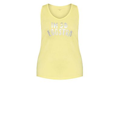 Avenue Women's Plus Size Eggstra Sleep Tank
