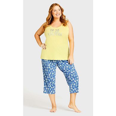 Avenue Women's Plus Size Eggstra Sleep Tank