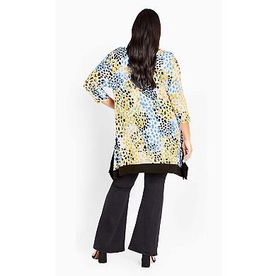 Avenue Women's Plus Size Monroe Pocket Tunic