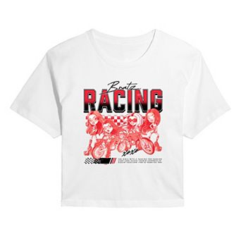 Juniors' Bratz Racing Cropped Tee