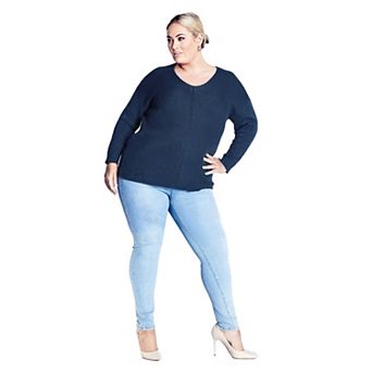 Avenue Women's Plus Size Primrose Sweater