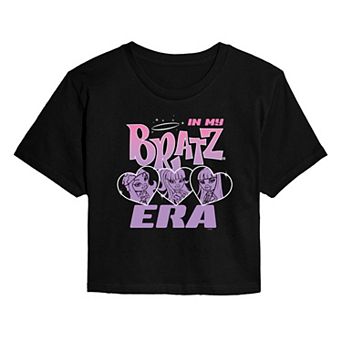 Juniors' Bratz In My Bratz Era Cropped Tee
