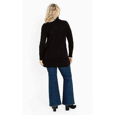 Avenue Women's Plus Size Fern Sweater