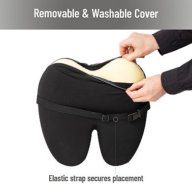 Mind Reader Lumbar Support Pillow with Air-Cloud Technology