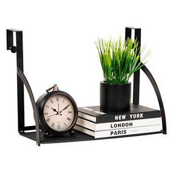 Mind Reader Metal Hanging Cubicle Shelf Organizer