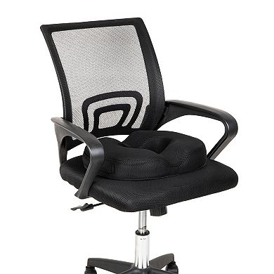 Mind Reader Ergonomic Air-Cloud Gel Donut Pillow Memory Foam Seat Cushion