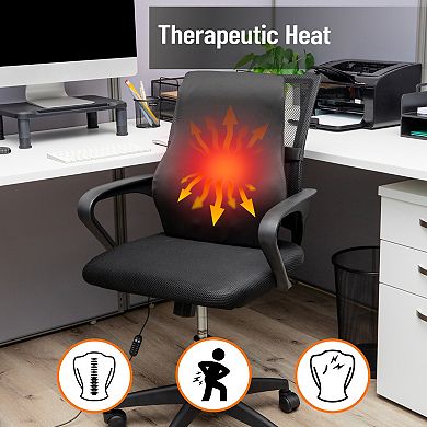 Mind Reader Heated Air Cloud Lumber Cushion