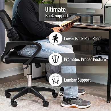 Mind Reader Lumbar Support Pillow with Air-Cloud Technology