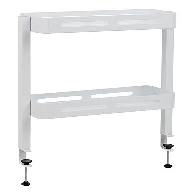 Mind Reader 2-Tier Desk Organizer with Clamp