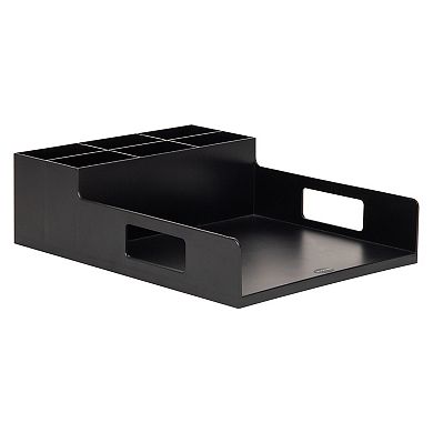 Mind Reader 7-Compartment Utensil Napkin & Plate Organizer Tray