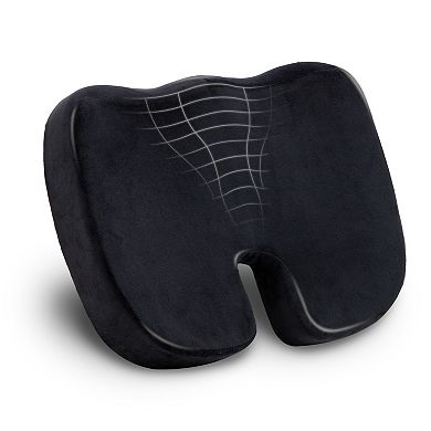Mind Reader Memory Foam Seat Cushion with Air-Cloud Technology