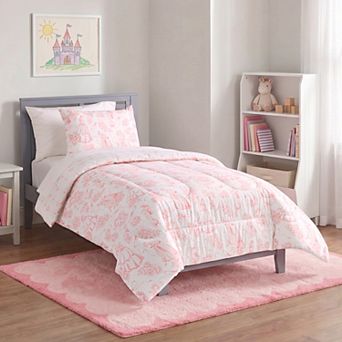 The Big One® Disney Princess Ariel, Belle, Cinderella & Jasmine Toile Comforter Set with Shams