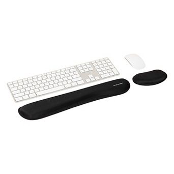Mind Reader Ergonomic Keyboard & Mouse Wrist Rest Set