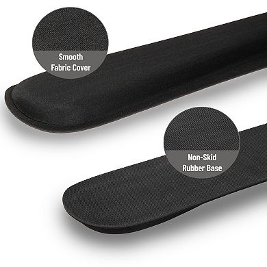 Mind Reader 6-Piece Ergonomic Keyboard & Mouse Wrist Rest Set