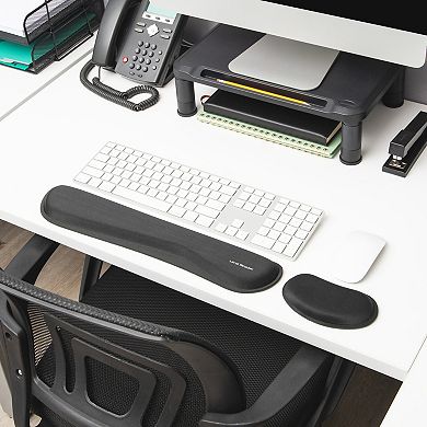 Mind Reader 6-Piece Ergonomic Keyboard & Mouse Wrist Rest Set