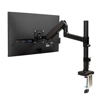 Mind Reader Single Monitor Arm Gas Spring VESA Desk Mount for 13 to 32-inch Screens