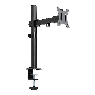 Mind Reader Adjustable Single Monitor Desk Mount for 13 to 32-inch Screens