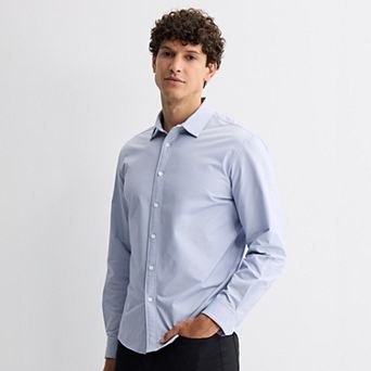 Men's FLX Long Sleeve Collared Shirt