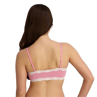 Juniors' SO 2-Pack Lace Trim Bralette SO51-117P2