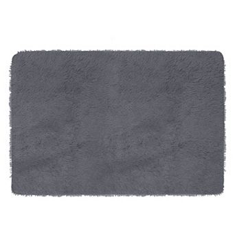 Fluffy Bedroom Rug 4’x2.6’ Anti-Skid Shaggy Area Carpet