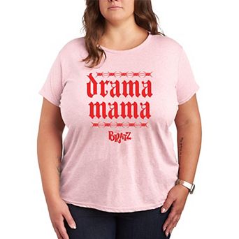 Plus Size Bratz Drama Mama Graphic Tee